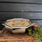 Beeswax Candle in Stainless Steel Octagonal Bowl